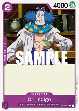Dr. Indigo (ST05-015) - Starter Deck 5: Film Edition-1