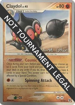 Claydol - 2009 (David Cohen) 15 - World Championship Decks-1