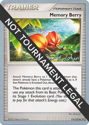 Memory Berry - 2009 (David Cohen) 110 - World Championship Decks-1