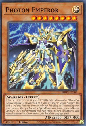 Photon Emperor (PHHY-EN001) - Photon Hypernova 1st Edition-1