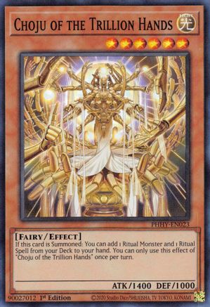 Choju of the Trillion Hands (PHHY-EN023) - Photon Hypernova 1st Edition-1