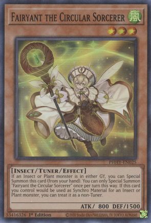 Fairyant the Circular Sorcerer (PHHY-EN025) - Photon Hypernova 1st Edition-1
