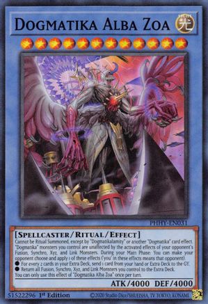 Dogmatika Alba Zoa (PHHY-EN031) - Photon Hypernova 1st Edition-1