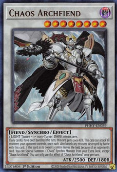 Chaos Archfiend (PHHY-EN039) - Photon Hypernova 1st Edition-1