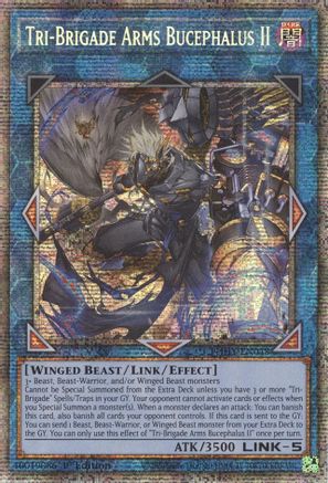 Tri-Brigade Arms Bucephalus II (Starlight Rare) (PHHY-EN048) - Photon Hypernova 1st Edition-1