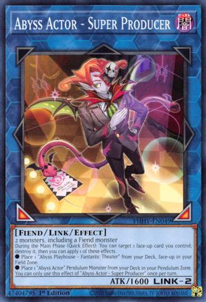 Abyss Actor - Super Producer (PHHY-EN049) - Photon Hypernova 1st Edition-1