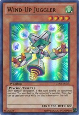 Wind-Up Juggler (GENF-EN015) - Generation Force 1st Edition-1