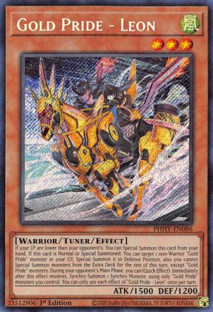 Gold Pride - Leon (PHHY-EN086) - Photon Hypernova 1st Edition-1