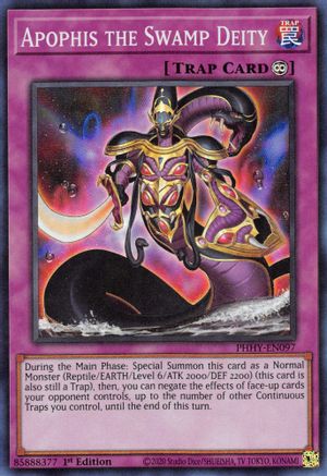 Apophis the Swamp Deity (PHHY-EN097) - Photon Hypernova 1st Edition-1