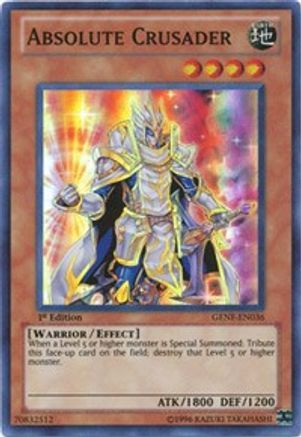 Absolute Crusader (GENF-EN036) - Generation Force Unlimited