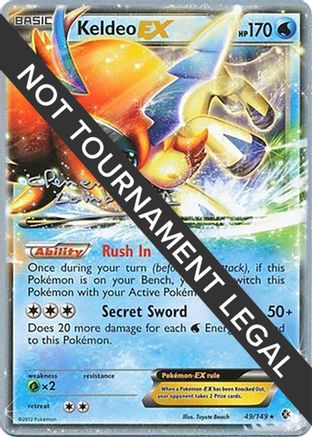Keldeo EX - 2013 (Clement Lamberton) 49 - World Championship Decks-1