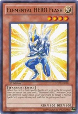 Elemental HERO Flash (GENF-EN090) - Generation Force Unlimited-1