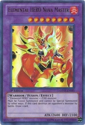 Elemental HERO Nova Master (GENF-EN093) - Generation Force Unlimited-1