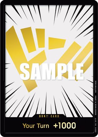 DON!! Card (Gold) - One Piece Promotion Cards Foil-1