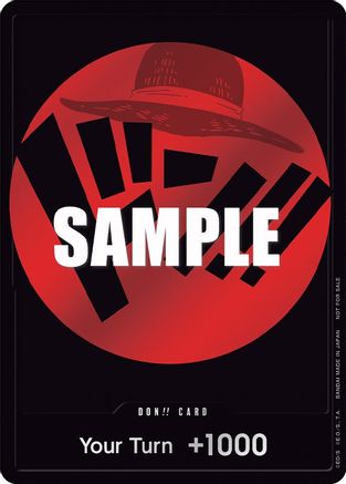 DON!! Card (Red) - One Piece Promotion Cards Foil-1