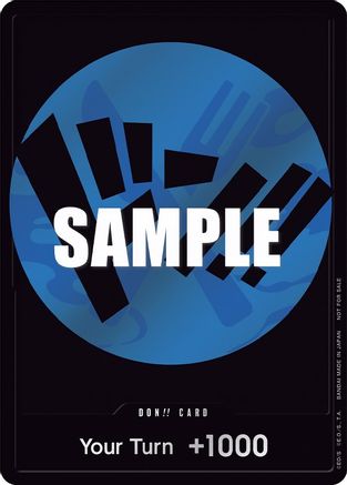 DON!! Card (Blue) - One Piece Promotion Cards Foil-1