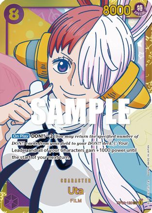 Uta (OP02-120) - Paramount War Foil-1
