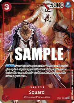 Squard (Box Topper) (OP02-009) - Paramount War Foil-1