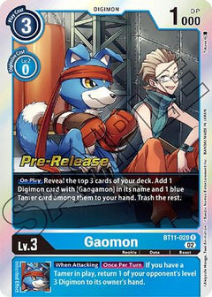 Gaomon (BT11-020) - Dimensional Phase Pre-Release Cards Foil-1