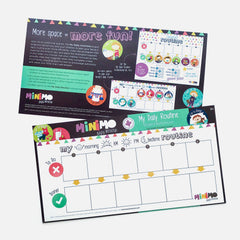 Minimo Playful Motivation - My Daily Routine board extension - Canadian Brand - Ages 3+-2