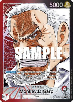 Monkey.D.Garp (002) (Alternate Art) (OP02-002) - Paramount War Foil-1