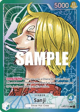 Sanji (Alternate Art) (OP02-026) - Paramount War Foil-1