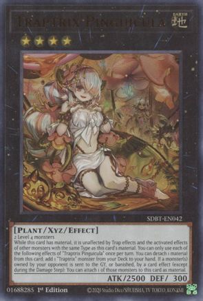 Traptrix Pinguicula (SDBT-EN042) - Structure Deck: Beware of Traptrix 1st Edition-1