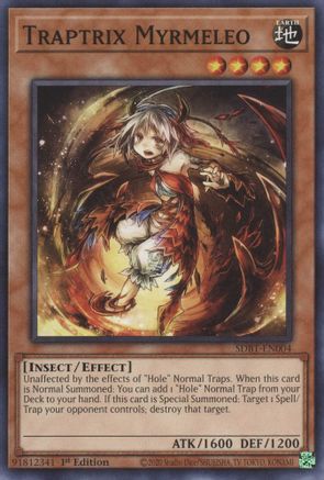 Traptrix Myrmeleo (SDBT-EN004) - Structure Deck: Beware of Traptrix 1st Edition-1
