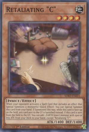 Retaliating "C" (SDBT-EN011) - Structure Deck: Beware of Traptrix 1st Edition-1