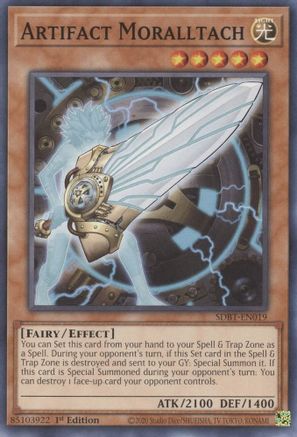 Artifact Moralltach (SDBT-EN019) - Structure Deck: Beware of Traptrix 1st Edition