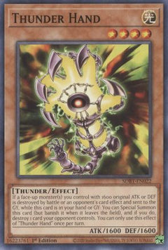 Thunder Hand (SDBT-EN022) - Structure Deck: Beware of Traptrix 1st Edition-1