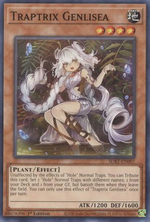 Traptrix Genlisea (SDBT-EN007) - Structure Deck: Beware of Traptrix 1st Edition-1