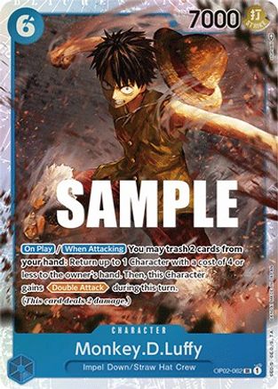 Monkey.D.Luffy (062) (OP02-062) - Paramount War Foil-1
