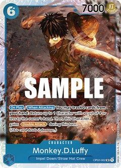 Monkey.D.Luffy (062) (OP02-062) - Paramount War Foil-1