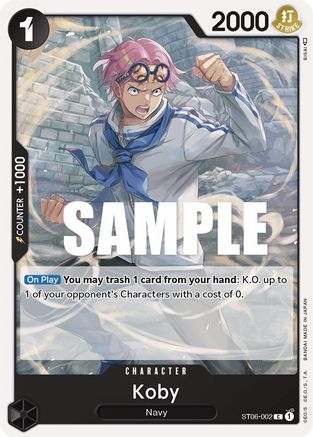 Koby (ST06-002) - Starter Deck 6: Absolute Justice-1