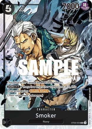 Smoker (ST06-004) - Starter Deck 6: Absolute Justice Foil-1