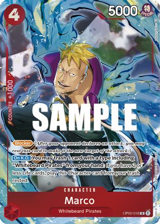 Marco (Alternate Art) (OP02-018) - Paramount War Foil-1