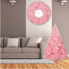 Pink Christmas Tree 60cm, Cherry Gradient Artificial Holiday Tree-7