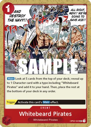 Whitebeard Pirates (OP02-022) - Paramount War-1