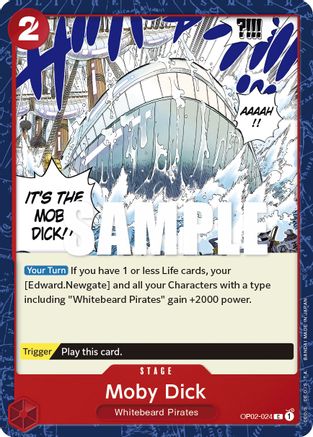 Moby Dick (OP02-024) - Paramount War-1