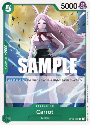 Carrot (OP02-029) - Paramount War Foil-1