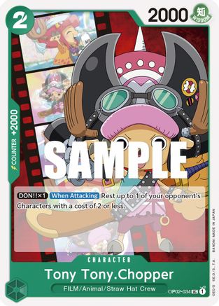 Tony Tony.Chopper (OP02-034) - Paramount War-1