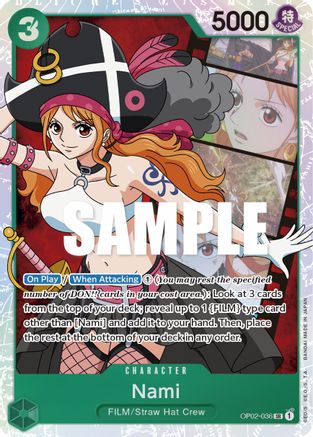 Nami (OP02-036) - Paramount War Foil-1