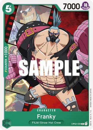 Franky (OP02-039) - Paramount War-1