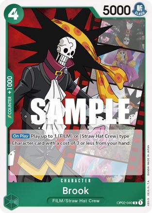 Brook (OP02-040) - Paramount War Foil-1
