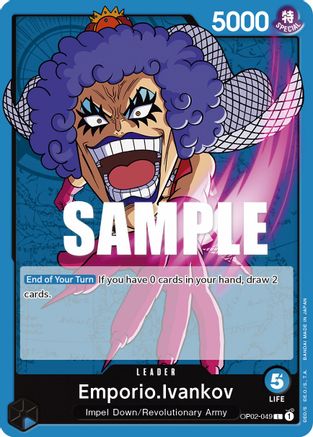 Emporio.Ivankov (049) (OP02-049) - Paramount War-1