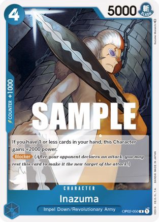 Inazuma (OP02-050) - Paramount War Foil-1