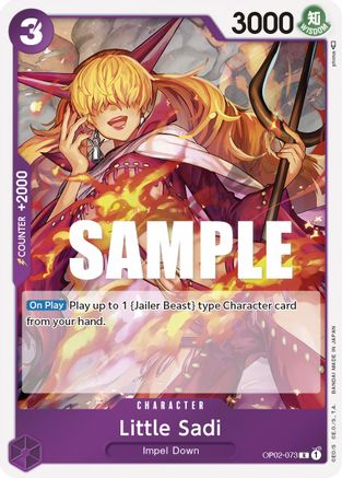 Little Sadi (OP02-073) - Paramount War Foil-1