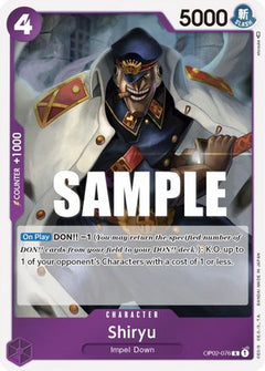 Shiryu (OP02-076) - Paramount War Foil-1