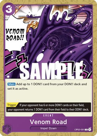 Venom Road (OP02-091) - Paramount War-1